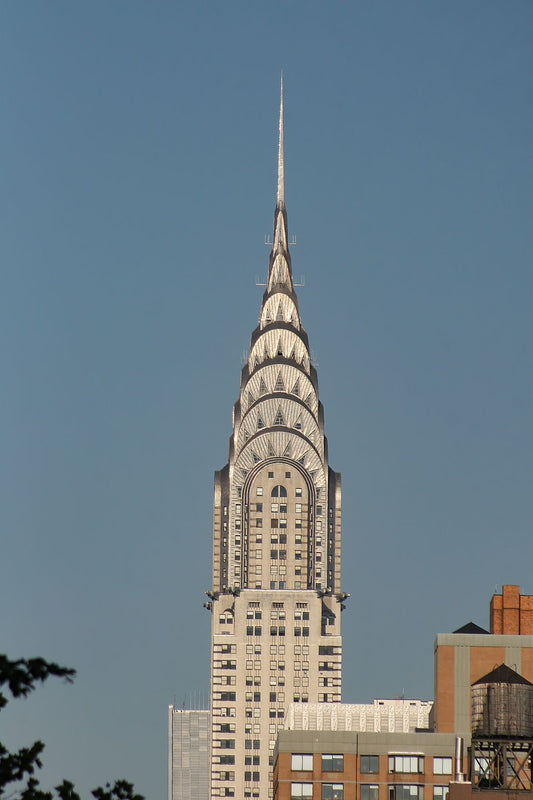 Chrysler Building in sunshine